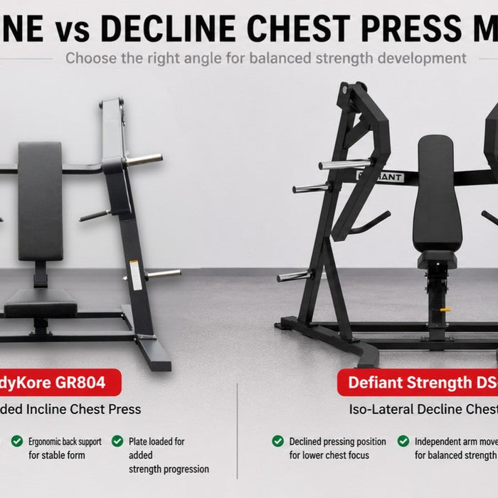Incline vs Decline Chest Press Machine: Which Should Your Gym Add?