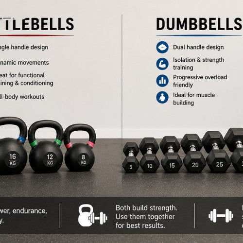 Kettlebells vs Dumbbells: Which One Should You Choose?
