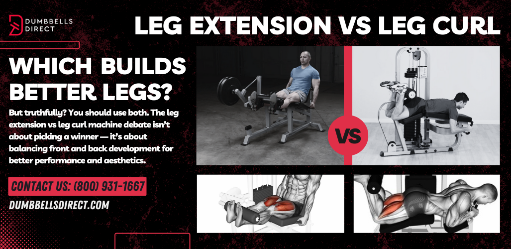 Leg Extension vs Leg Curl: Which Builds Better Legs?