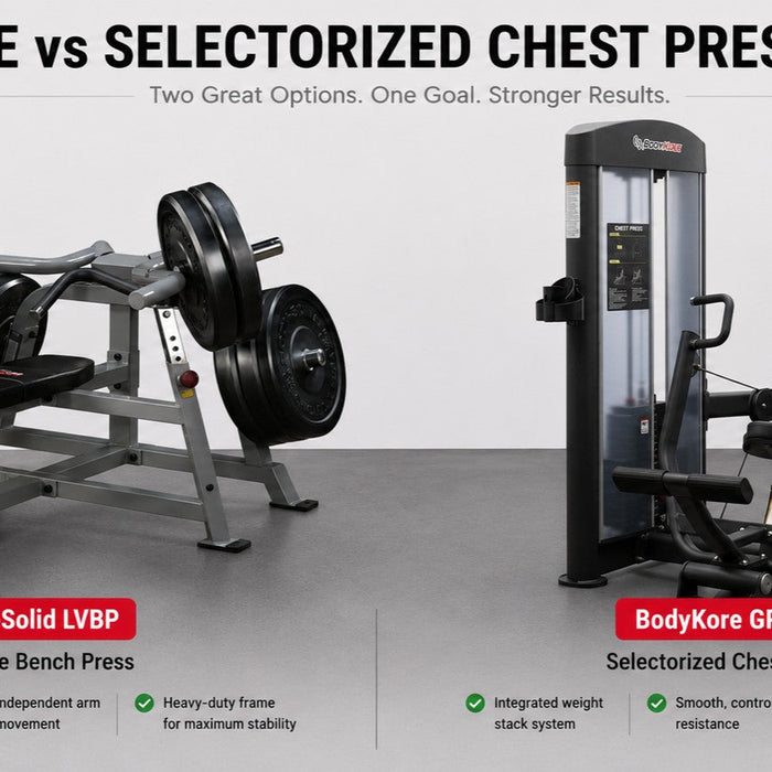 Leverage Chest Press vs Selectorized Chest Press Machine: Which Should Your Gym Choose?
