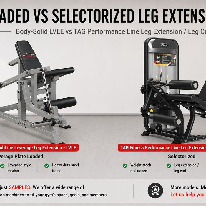 Leverage Leg Extension vs Selectorized Leg Extension Machine