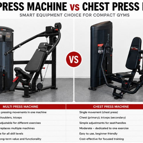 Multi Press Machine vs Chest Press Machine: Which Is Better for Small Gyms?