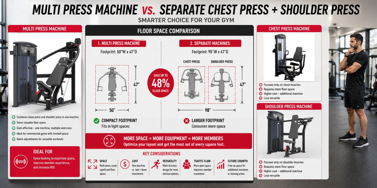 Multi Press Machine vs Separate Chest and Shoulder Press Machines: Whi ...
