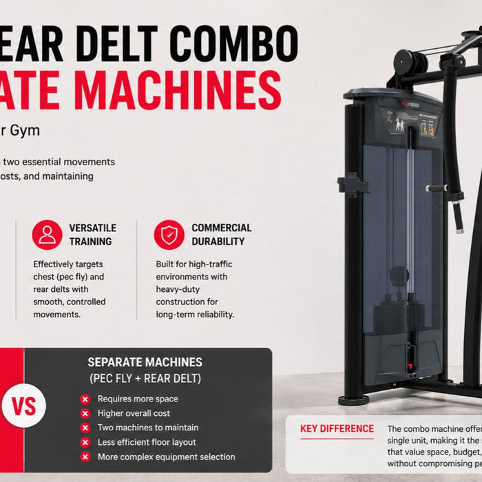 Pec Fly/Rear Delt Combo Machine vs Separate Machines: Which Is Better for Your Gym?