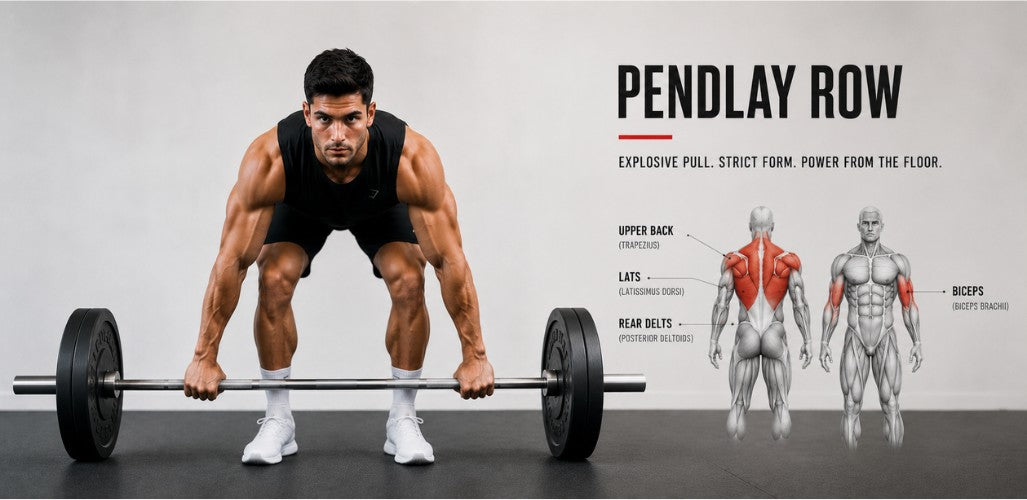 Pendlay Row: Build Explosive Back Strength & Strict Power-Row Technique