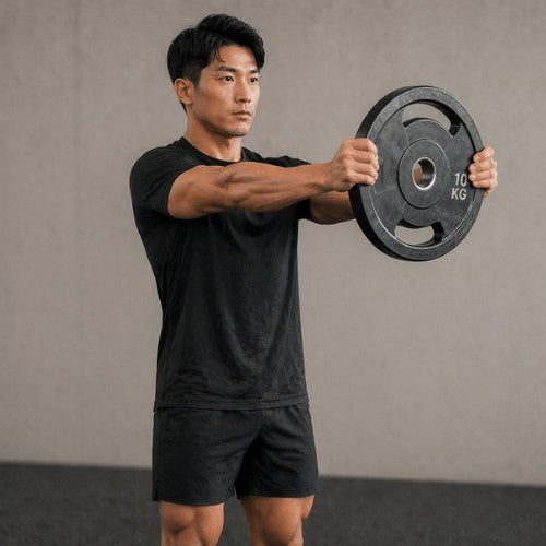 Plate Front Raise: Form, Muscles Worked, Variations & How to Train Shoulders Safely - Guide