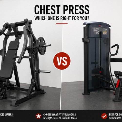 Plate Loaded vs Selectorized Chest Press Machines: Which Should Your Gym Buy?