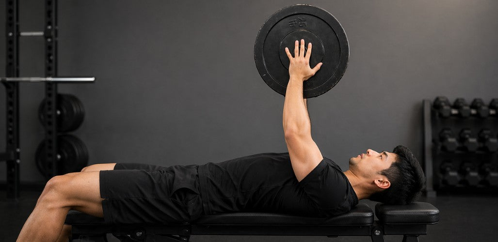 Plate Press: How To Do It, Muscles Worked & Best Variations for Chest Strength