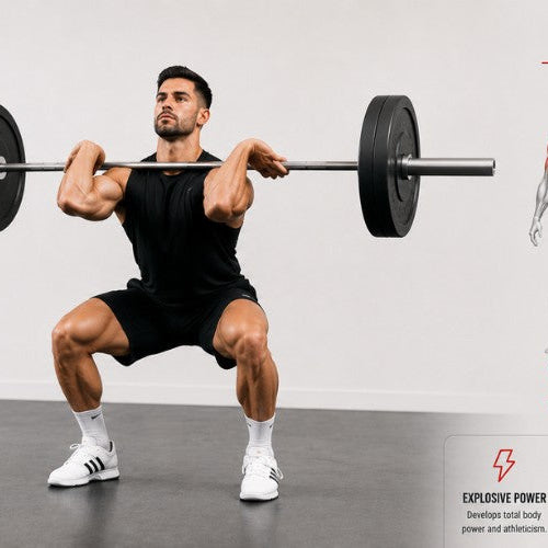Power Clean: Unlock Explosive Strength, Speed & Full-Body Power