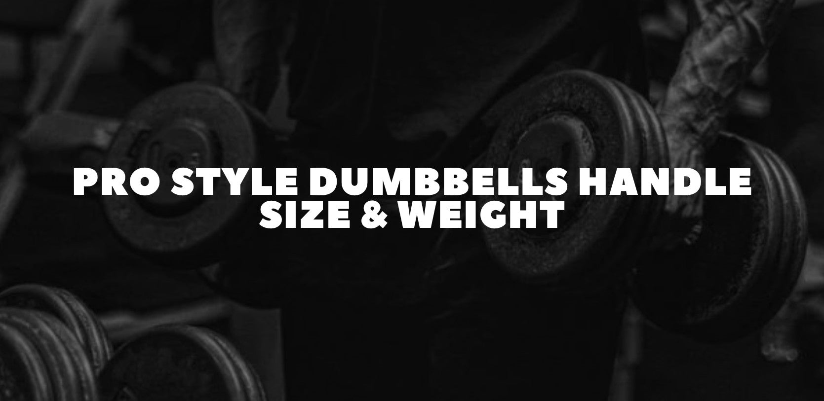 Pro Style Dumbbells Handle Size & Weight: What You Need to Know Before You Buy