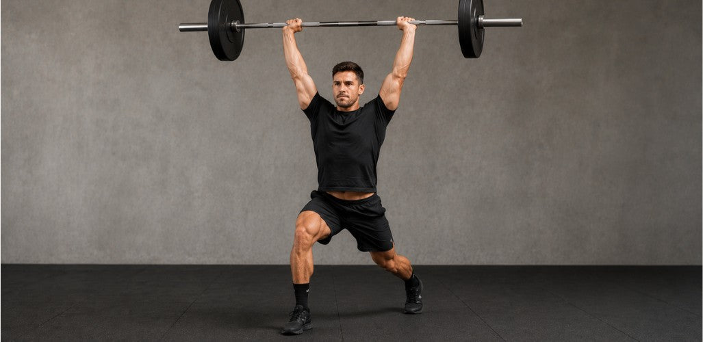 Push Jerk: Powerful Overhead Strength, Speed & Athletic Coordination