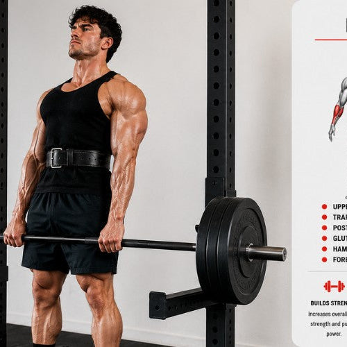 Rack Pulls: Build Brutal Back Strength, Lockout Power & Posterior Chain Dominance