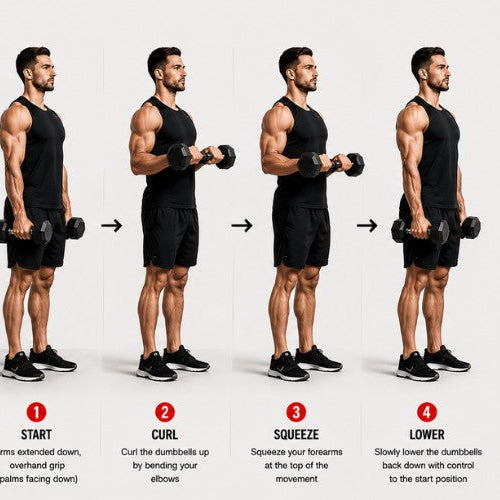 Reverse Curl: Build Forearm Strength & Balanced Arms