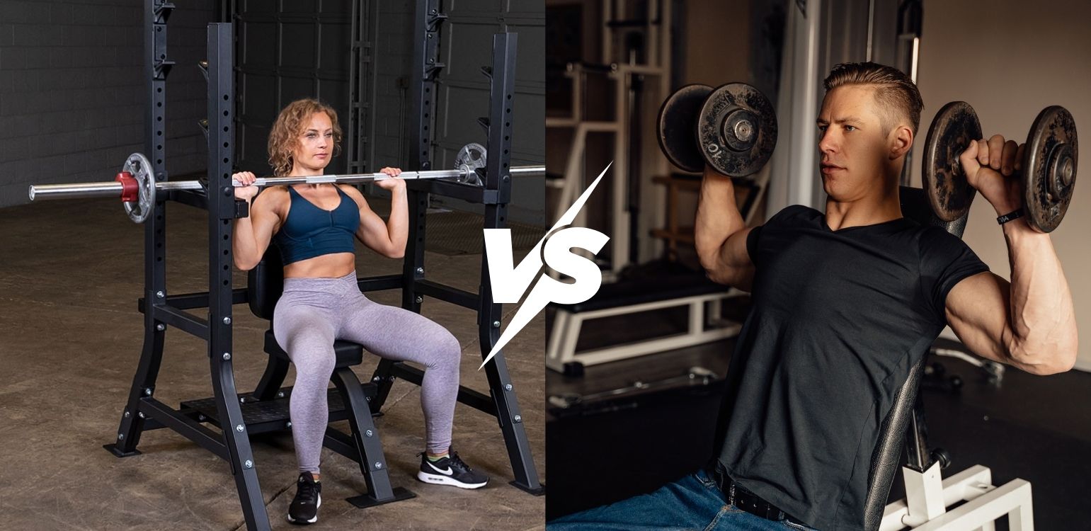 Shoulder Press Barbell vs Dumbbell: Which Builds Stronger Shoulders?