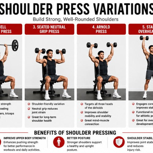 Shoulder Press Variations: Build Bigger, Stronger Shoulders