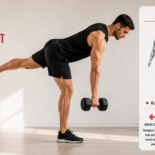 Single-Leg Romanian Deadlift: Balance, Strength & Glute Activation