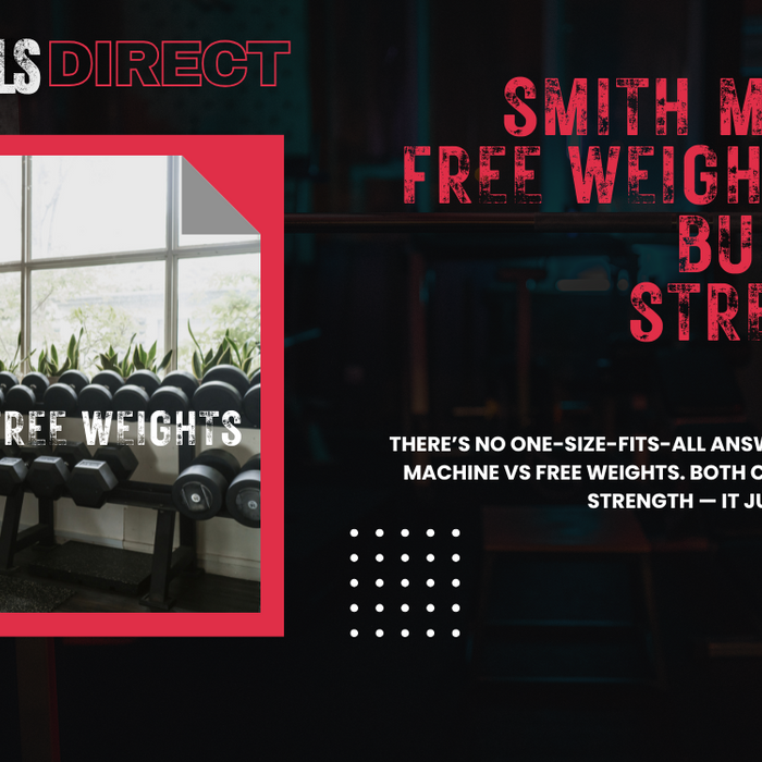 Smith Machine vs Free Weights Which Builds More Strength and Control