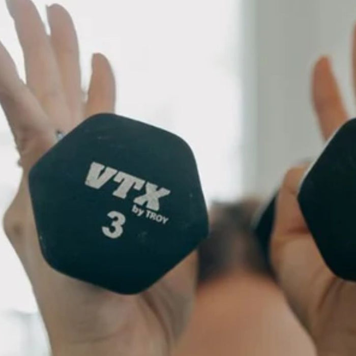 Ultra-Light Dumbbells — 0.25 kg to 2 kg Beginner & Rehab Weights