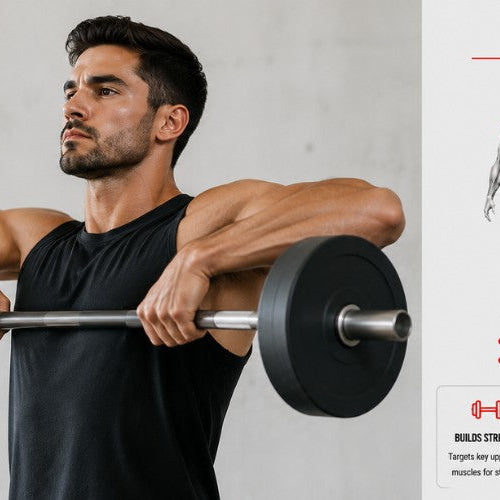 Upright Barbell Row: Build Stronger Shoulders & Traps with Perfect Form