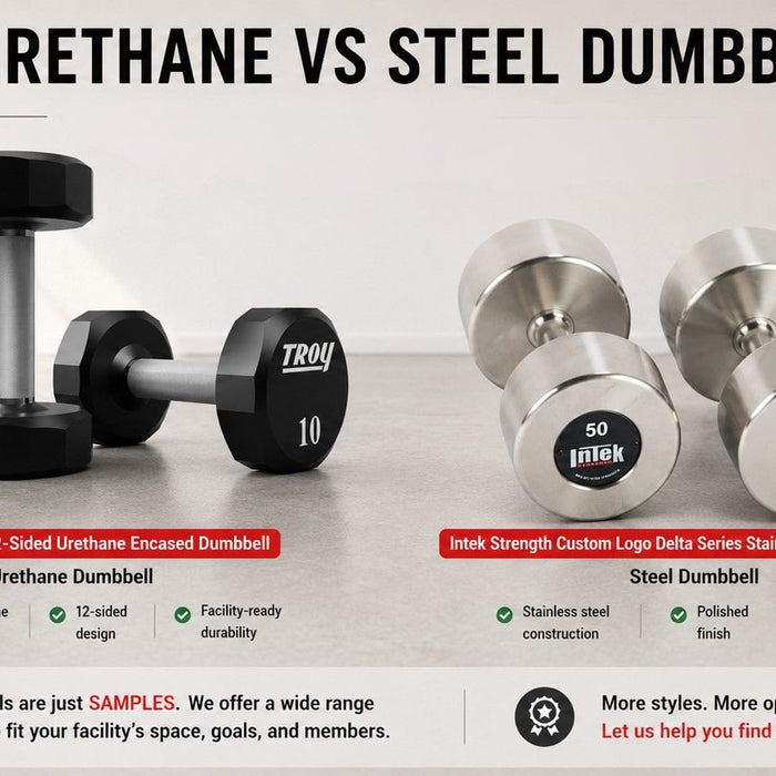 Urethane Dumbbells vs Steel Dumbbells: Which Fits Your Gym Better?