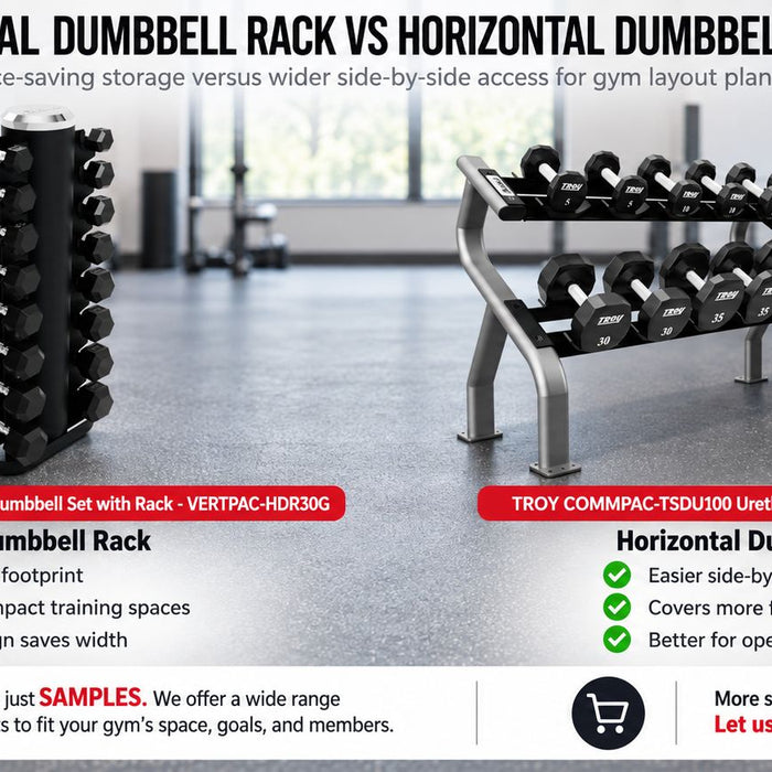 Vertical Dumbbell Rack vs Horizontal Dumbbell Rack: Which Saves More Space?