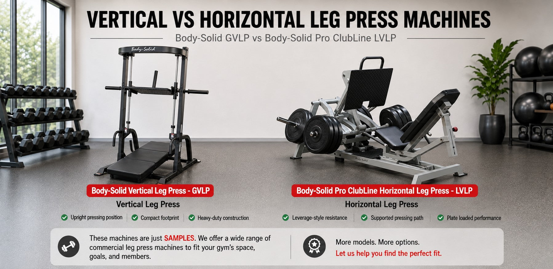 Vertical Leg Press vs Horizontal Leg Press Machine