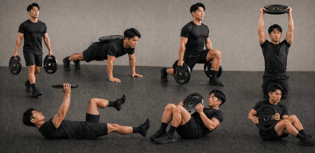 Weight Plate Exercises: Total-Body Strength & Functional Moves