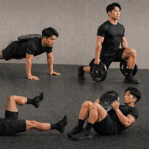Weight Plate Exercises: Total-Body Strength & Functional Moves -  Dumbbells Direct Guide