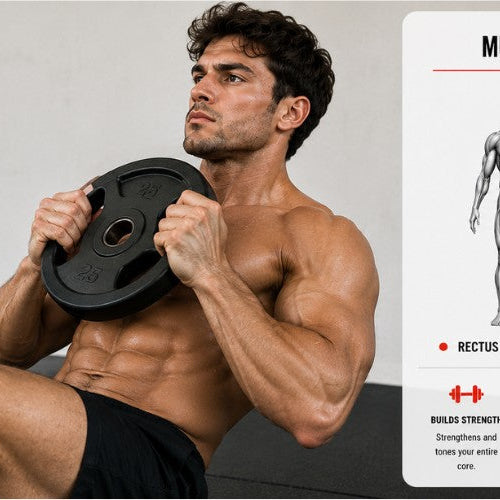 Weighted Sit Ups: Build Core Power & Sculpt Defined Abs Safely