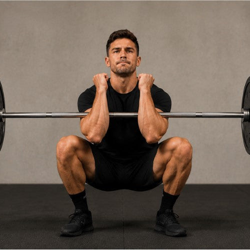 Zercher Squat: Front-Loaded Strength, Core Stability & Real-World Power