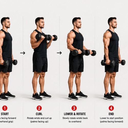 Zottman Curl: Build Biceps, Forearms & Grip Strength