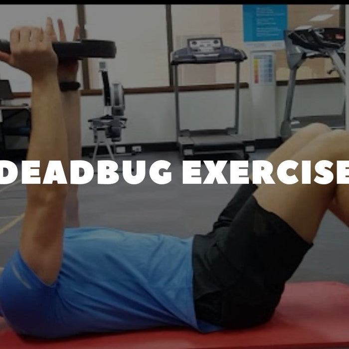 deadbug exercise - Dumbbells Direct Guide