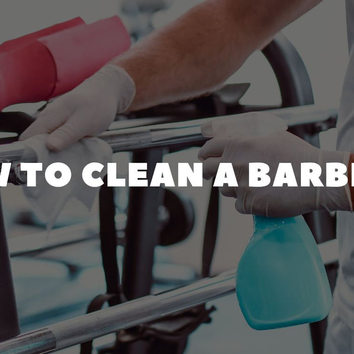 how to clean a barbell_ Dumbbells Direct Guide