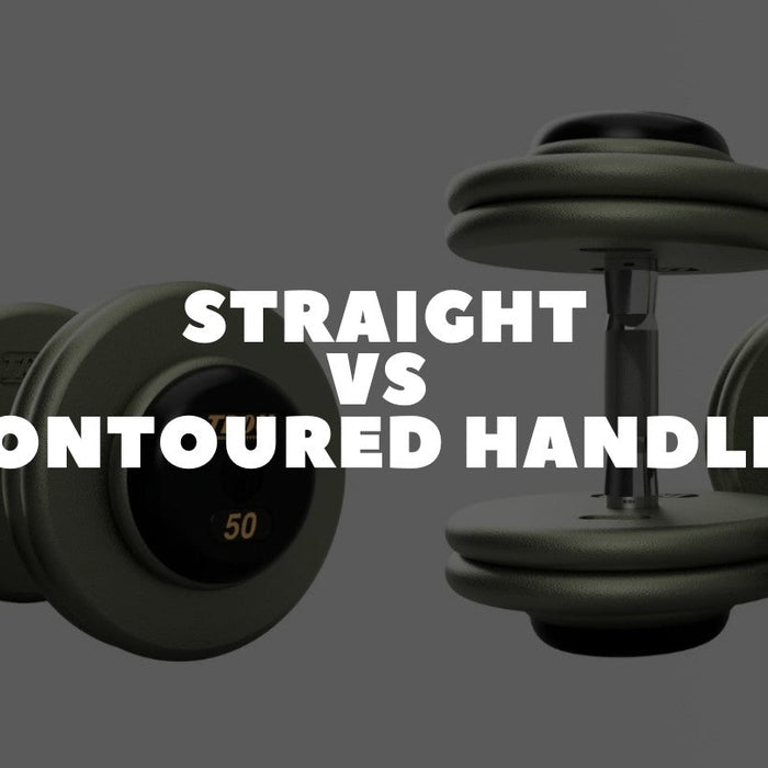straight vs  contoured handles - Dumbbells Direct Guide