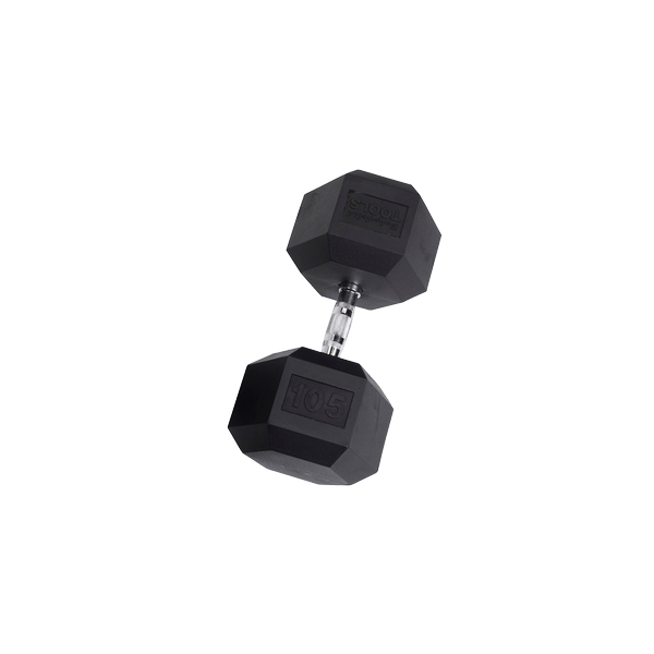 Body Solid SDR Rubber Hex Dumbbell