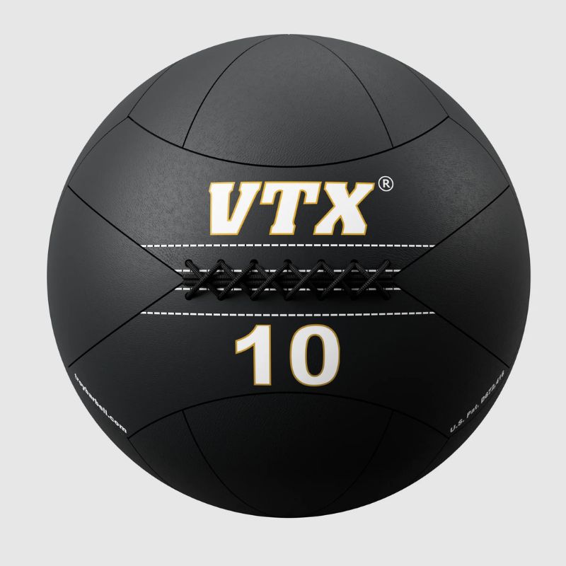 10 lb  VTX Wall Ball on a white background