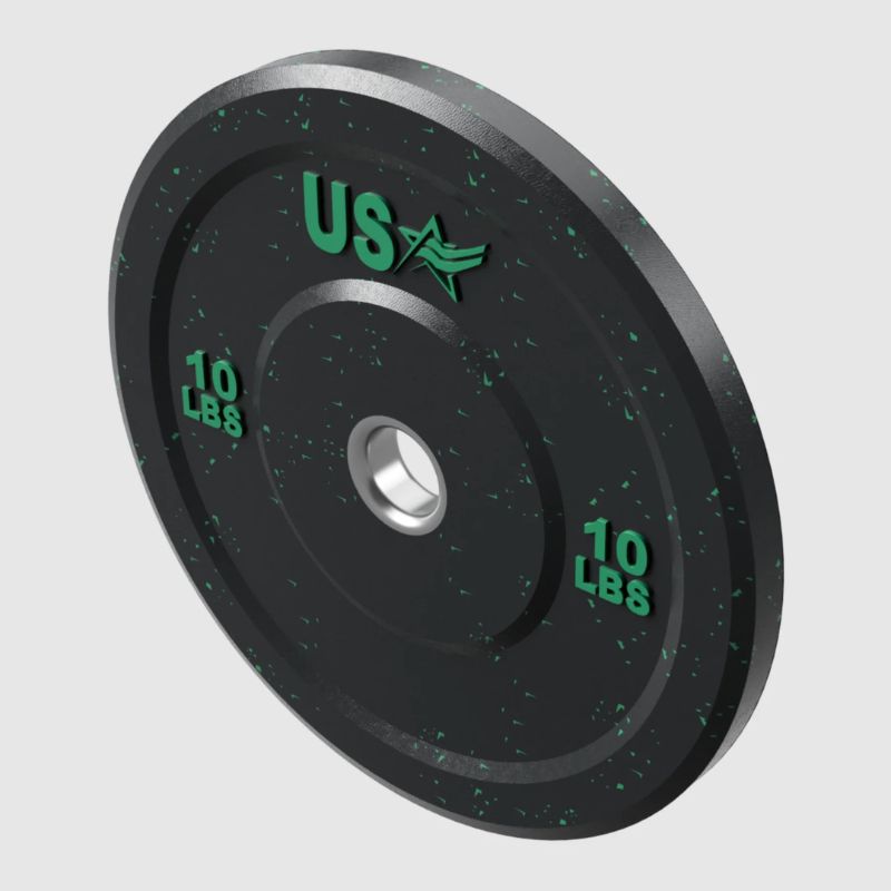 10 lbs USA Crumb Bumper Plates on a white background