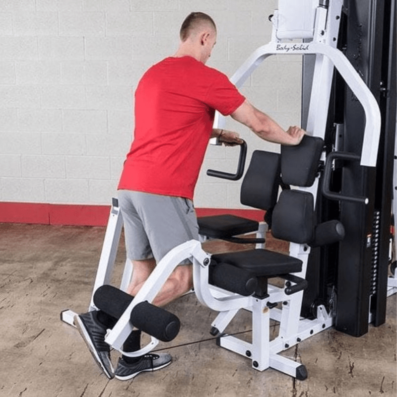 Body Solid Ultimate Triple Stack Gym | EXM4000S - Sample Exercise