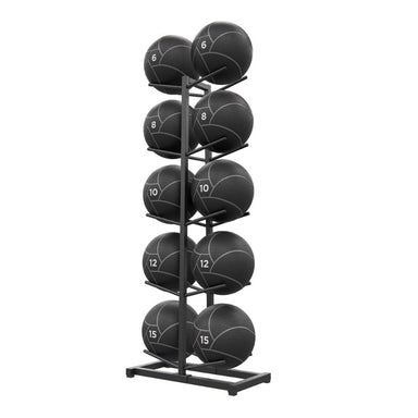 Power Systems Med Ball Tree Class Tree  10 Set Ball with Double Rack