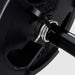 1” EZ-on Spring Collar with Rubber Grip with Black Plates