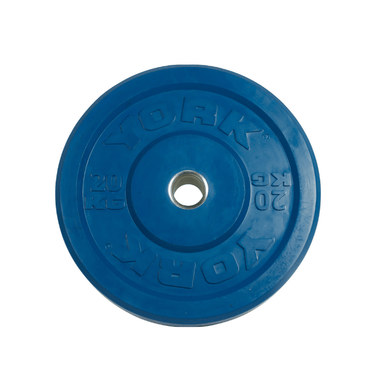 York Green Rubber Training Bumper Plate 20lb