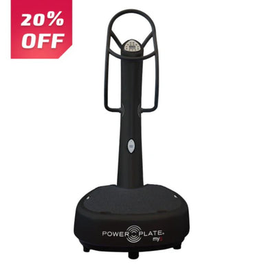 20% OFF 71-PT1-3200  Personal  Power Plate Vibration Platform Machine in Black with Free Massage Gun