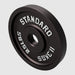 25 lbs Cast Iron Olympic Plate - Black