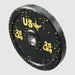 25 lbs USA Crumb Bumper Plates on a white background