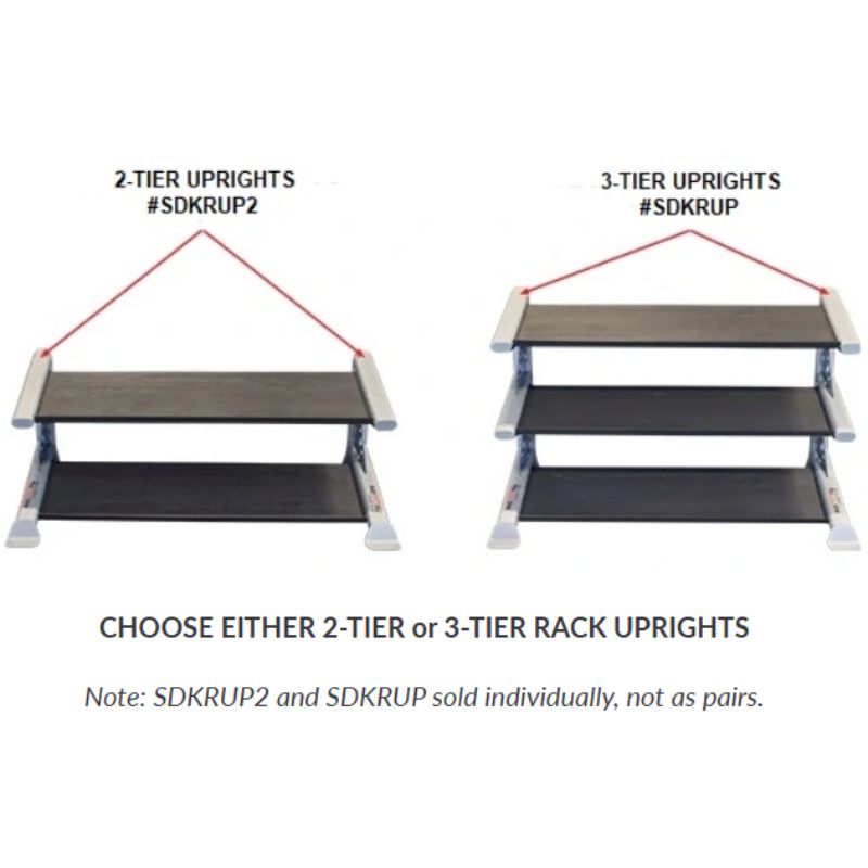 2 Tier and 3 Tier Racks