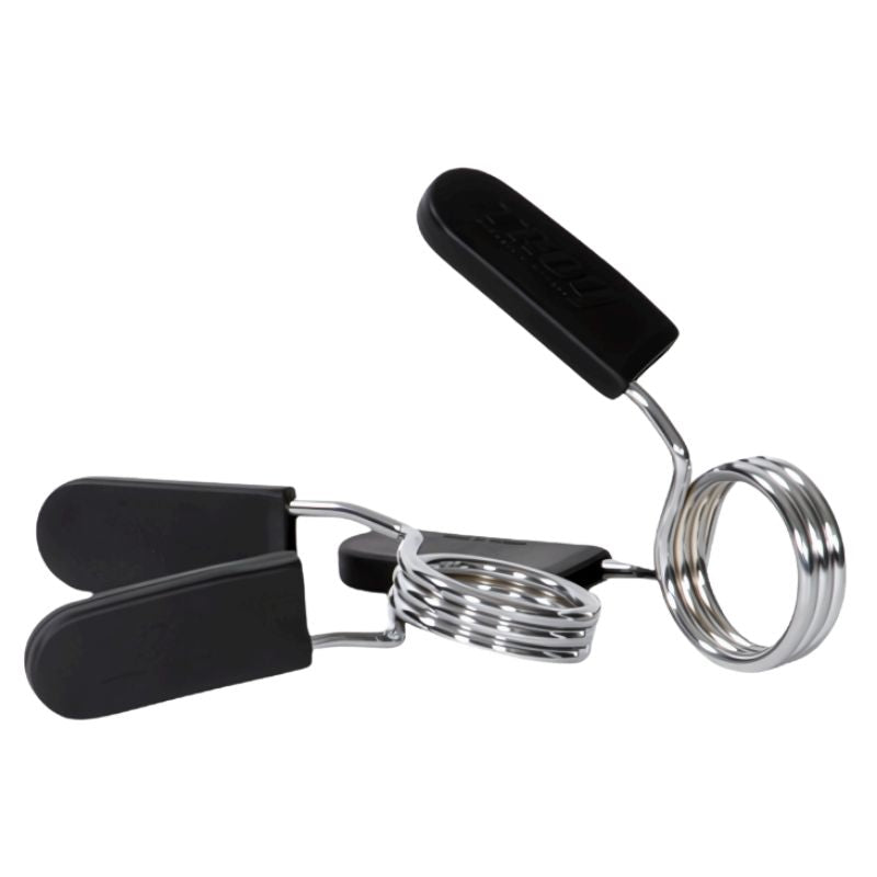2” EZ-on Spring Collar with Rubber Grip Close Up Details