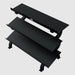 3-Tier Dumbbell Shelf Rack Top view on a white background