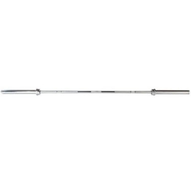 32004  YORK 7′ USA Power Weight Bar, 29 mm, Satin Chrome Finish