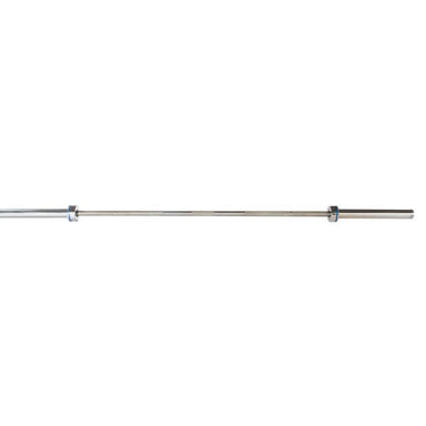 32010  YORK 20 Kg Men's Elite Stainless Steel Bar with Needle Bearing Sleeves 28mm