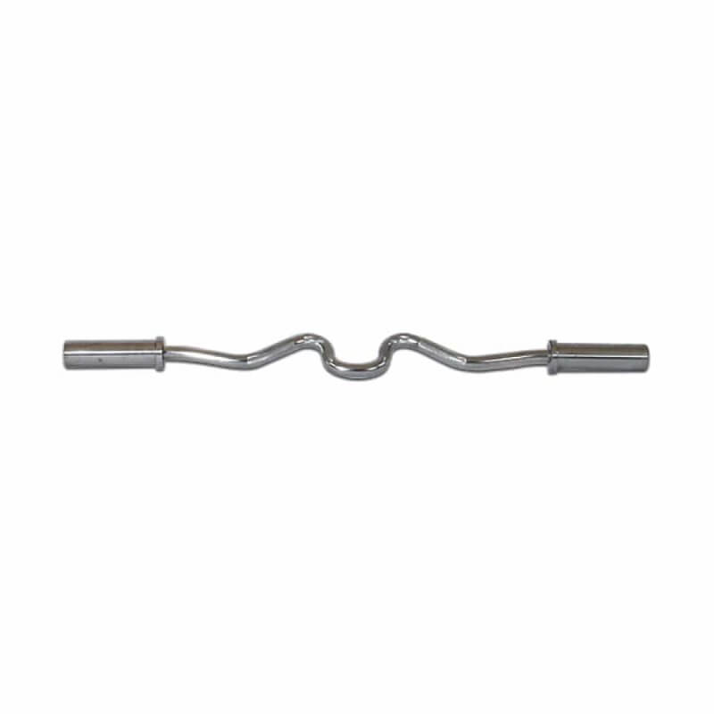 32041 YORK 4' International Chrome Super Curl Bar